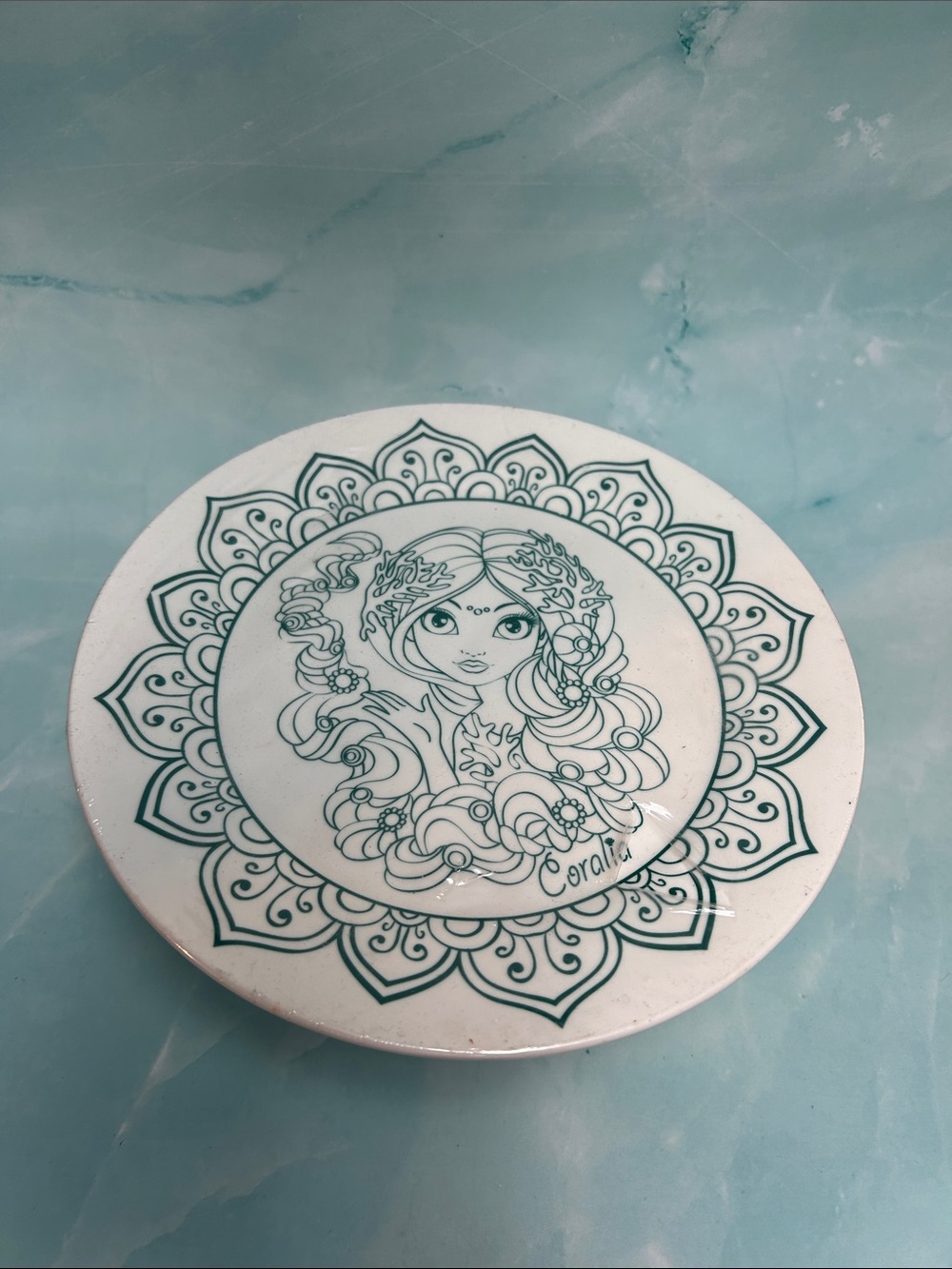 Nebulous stars 2018 céramic bowl and plate